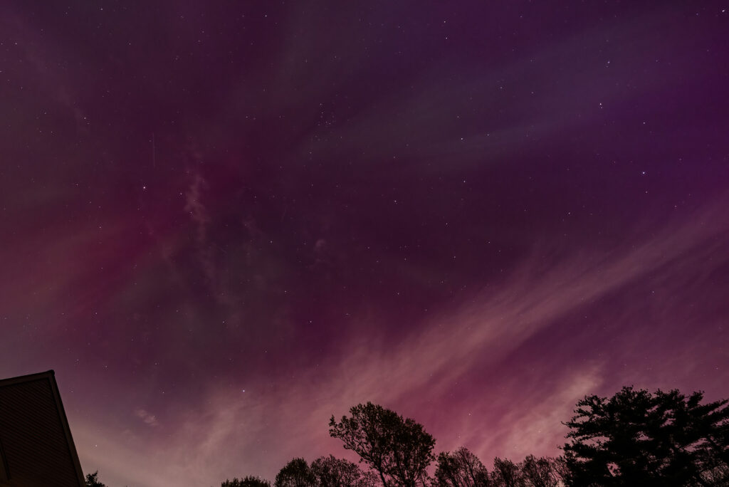 Nature Blog Aurora Borealis Northern Lights beautiful purples pinks greens in the starry sky